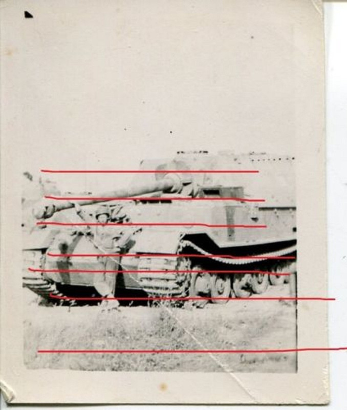 Panzerjäger Ferdinand, Elefant, original foto