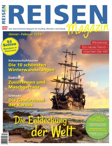 Cover: Reisen Magazin Januar-Februar No 01-02 2023