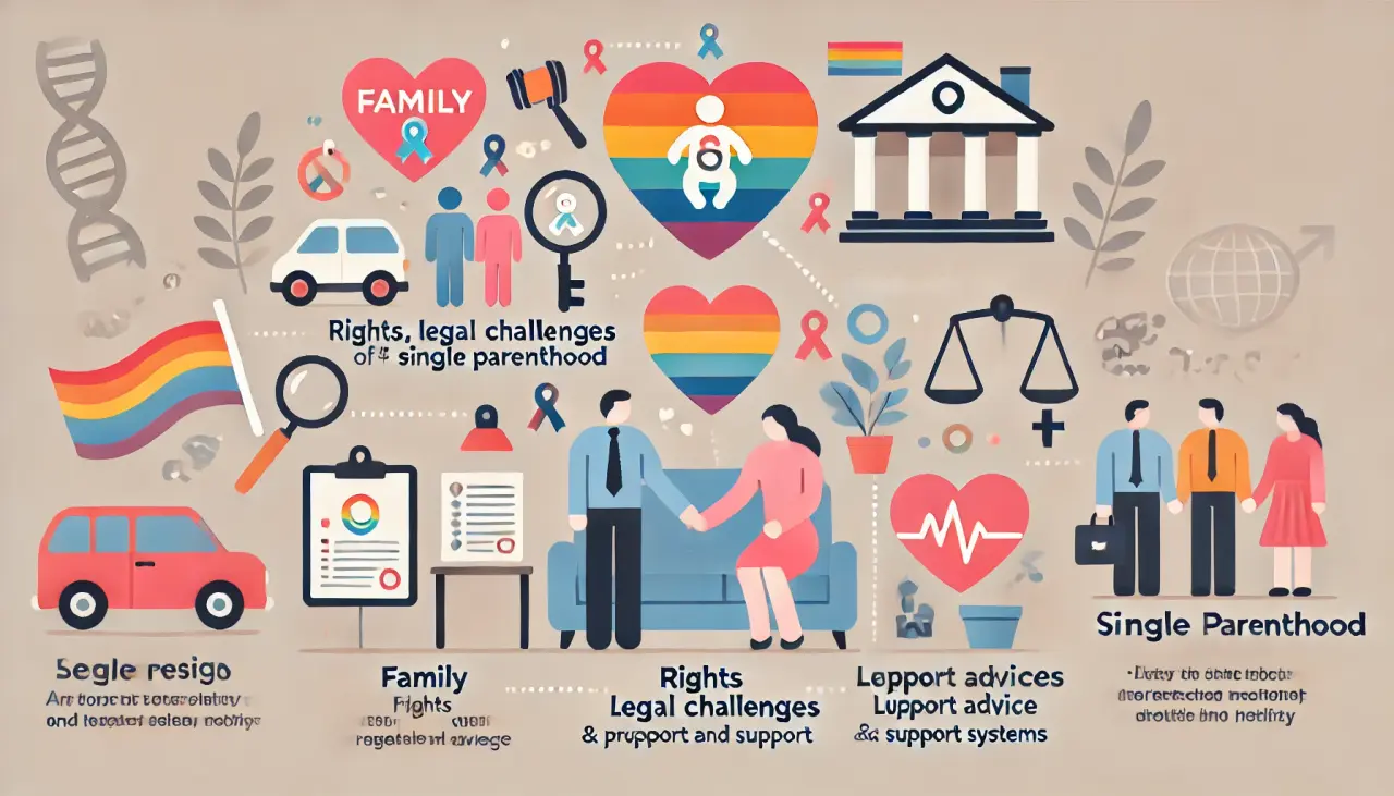Key takeaways of LGBTQ+ single parenthood: rights, legal challenges, and the importance of preparation and support.