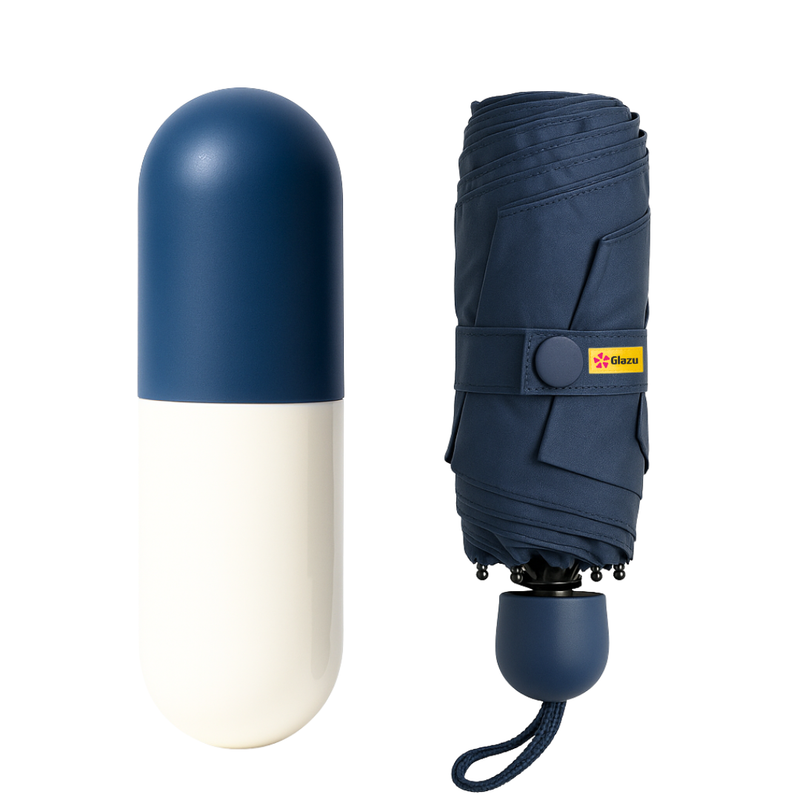 Capsule Umbrella, Blue