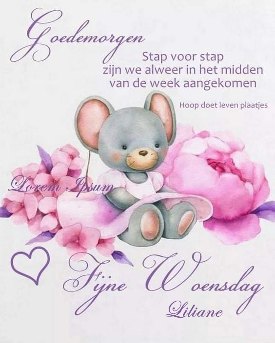 woensdag