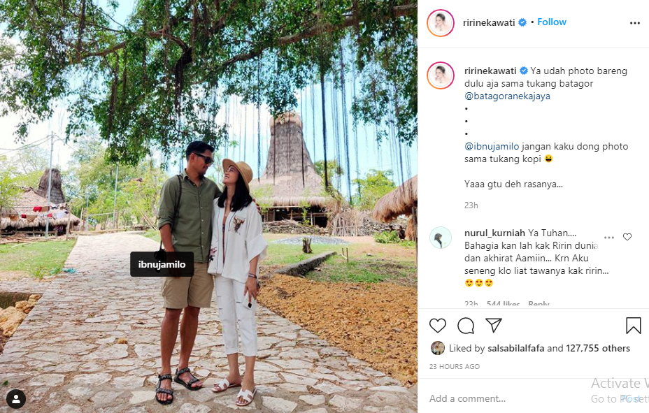 Ibnu Jamil dan Ririn Ekawati