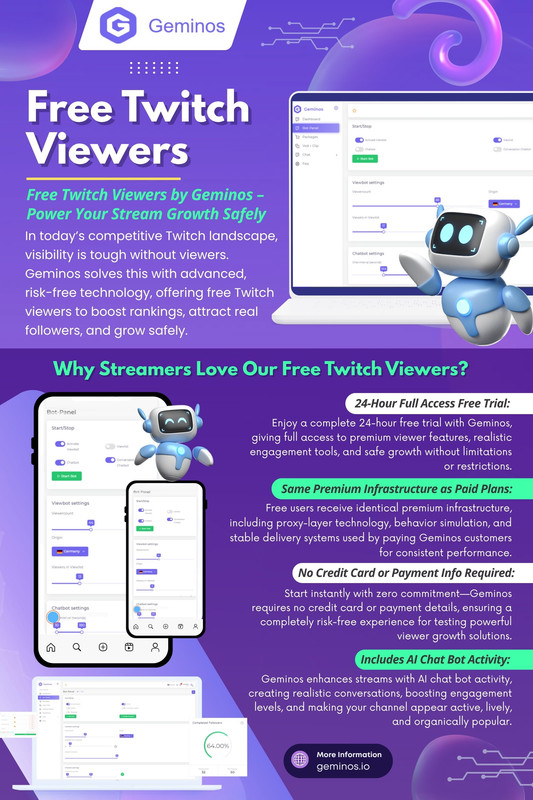 Free Twitch Viewers
