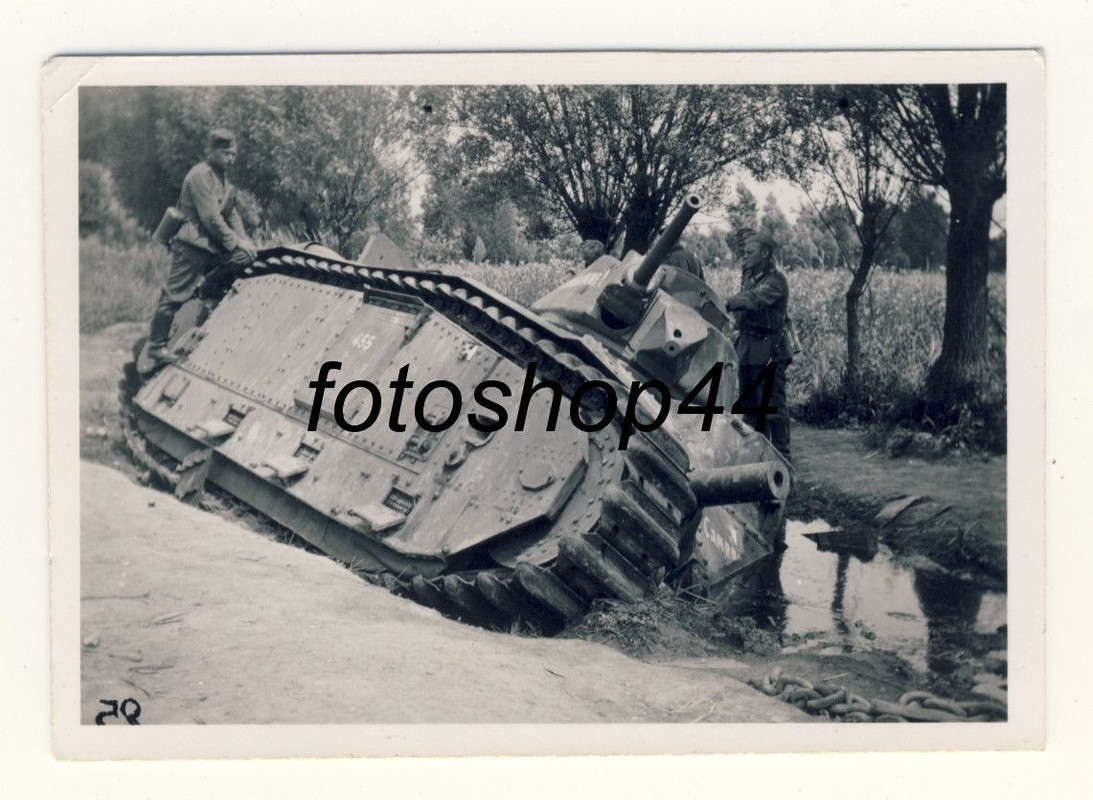 französischer Panzer CharB