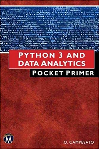 Python 3 and Data Analytics Pocket Primer Python 3 and Data Analytics Pocket Primer