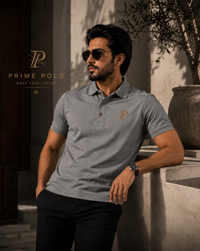 Prime Polo — Signature Embroidered Cotton Polo | Wear Your Legacy thumbnail 7