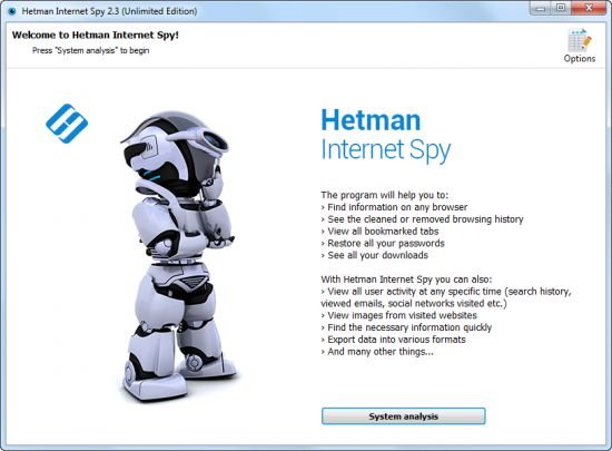 Hetman Internet Spy 3.0 Multilingual