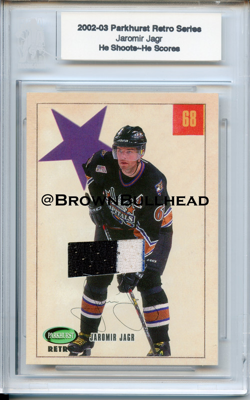 He Shoots He Scores Prizes [10-20] HSHS-04 Jaromir Jagr Washington Capitals COPY 1A