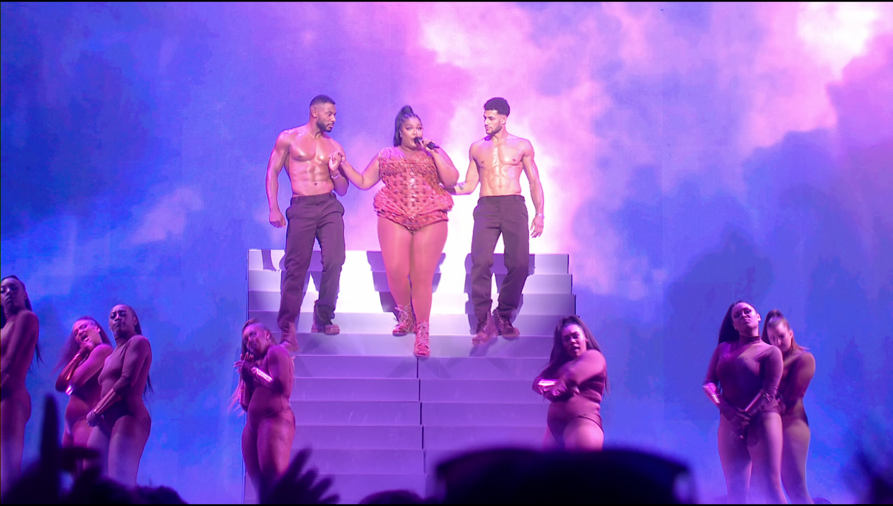Lizzo - Medley,2020 Brit Awards,18 feb(FEED-1080i-MPA2[00_01_04.