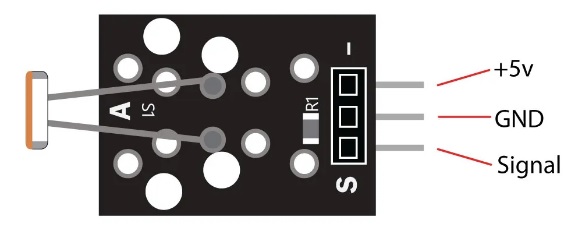KY-018 LDR Module Pinout