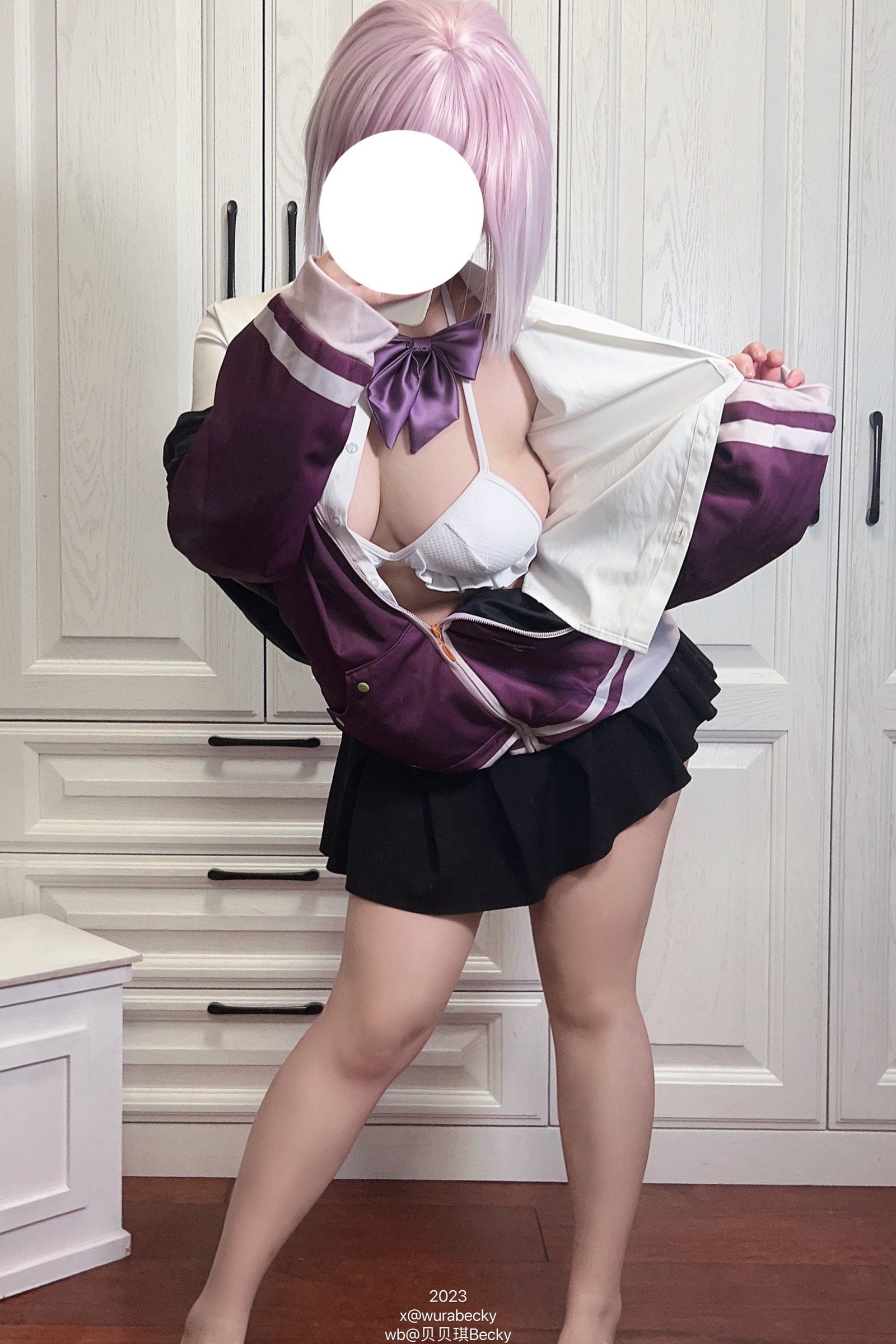 贝贝琪 Becky 新条茜 Cosplay 写真集｜动画角色摄影（40P｜226MB）插图3