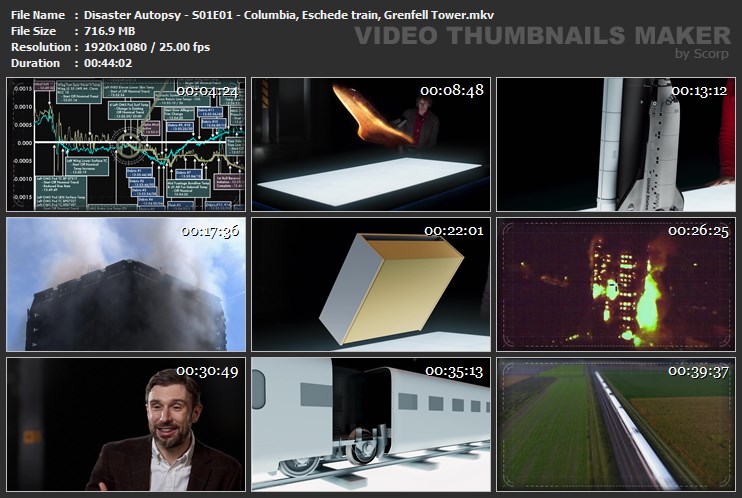 Disaster Autopsy - S01E01 - Columbia, Eschede train, Grenfell Tower.mkv