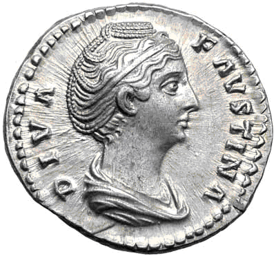 Glosario de monedas romanas. PEINADOS. 10