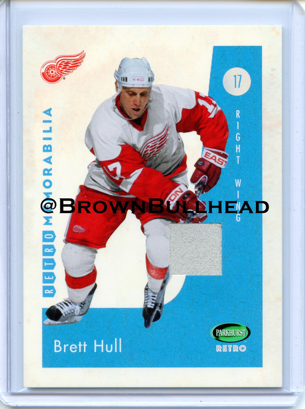 Memorabilia RM-30 Brett Hull Detroit Red Wings COPY 6A