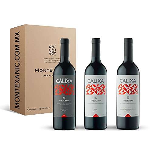 Amazon: Vino tinto Monte Xanic KIT Calixa Blend + Calixa Syrah + Calixa Cabernet Syrah 