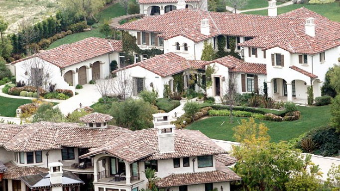 Justin Bieber house in Calabasas, California, USA