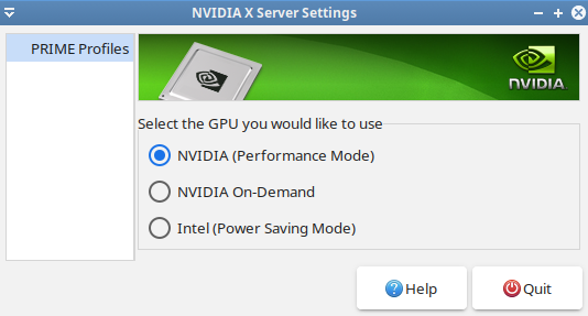 Nvidia server settings-kernel 47 upwards-error