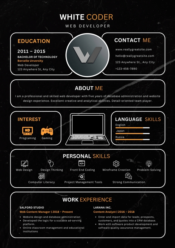 Tech CV