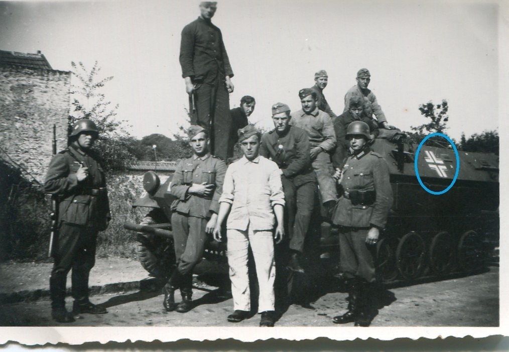 WW II Foto Panzerspähwagen