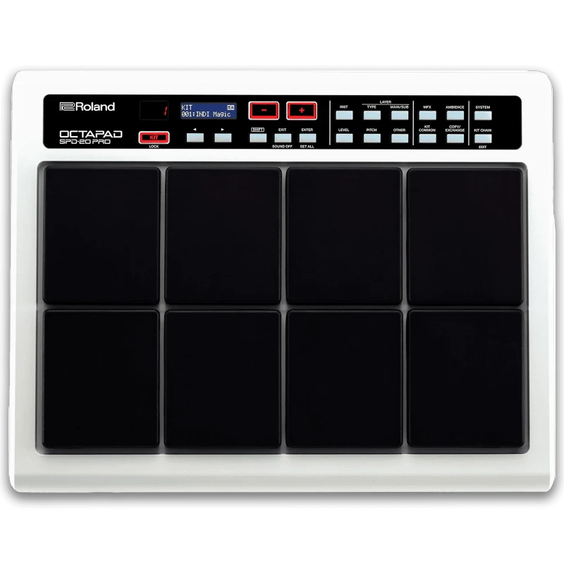 ROLAND SPD-20 PRO Digital Percussion Pad | OCTAPAD Performance System | White