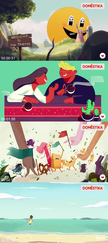 Domestika - Pintura digital de fondos para animación