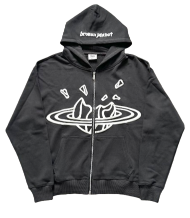 Broken Planet Zip Hoodie