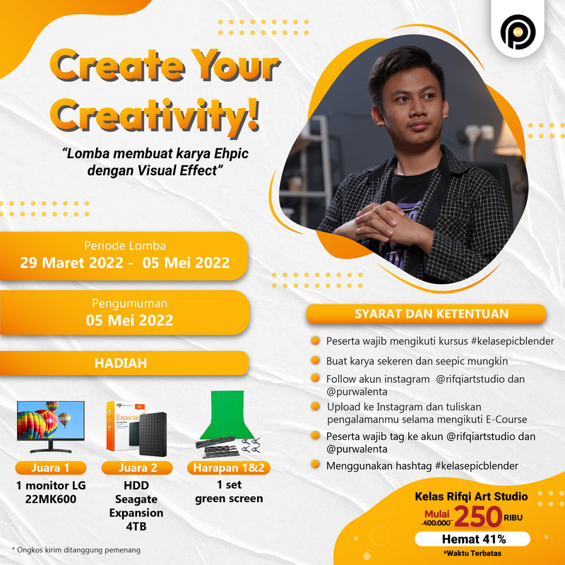 Poster dari Lomba Create Your Creativity