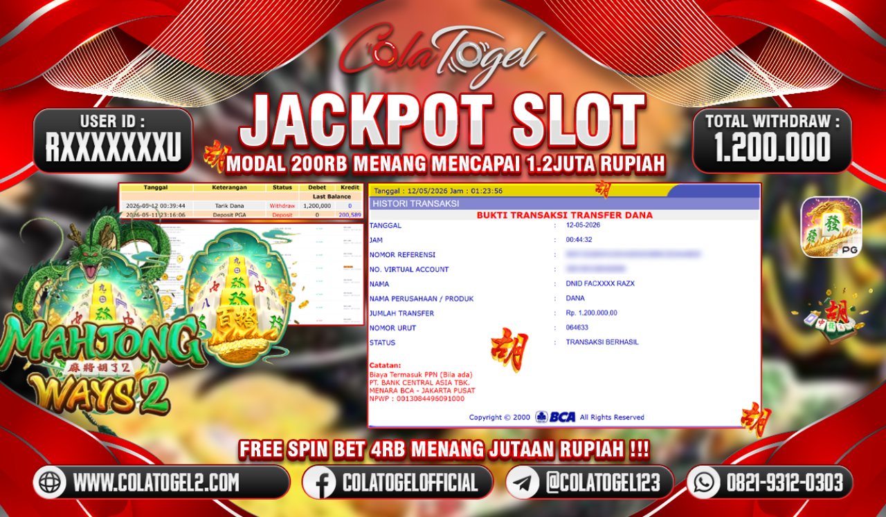 JACKPOT SLOT GACOR!!