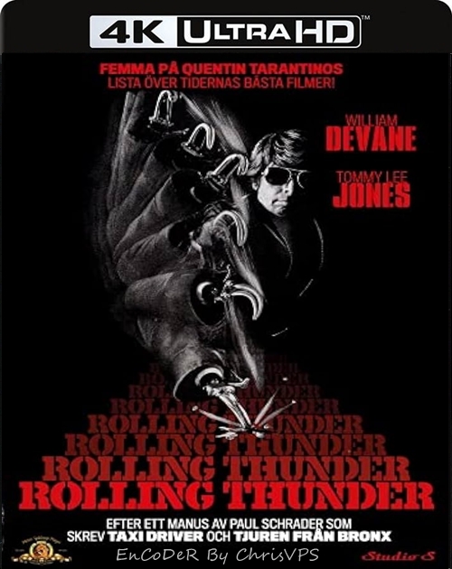 Kulisty piorun / Rolling Thunder (1977) MULTI.HDR.2160p.BluRay.DTS.HD.MA.AC3-ChrisVPS / LEKTOR i NAPISY
