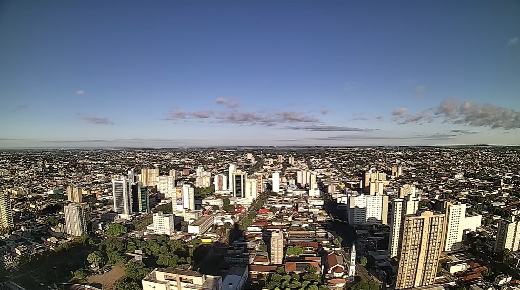 Campo Grande nesta manhã de sexta-feira