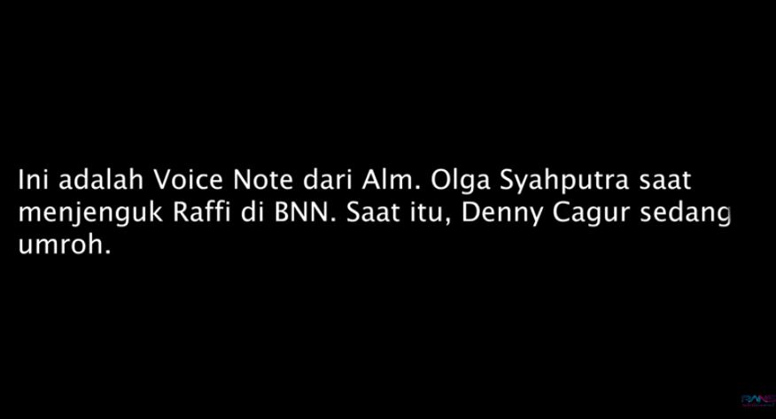 Rekaman suara Olga
