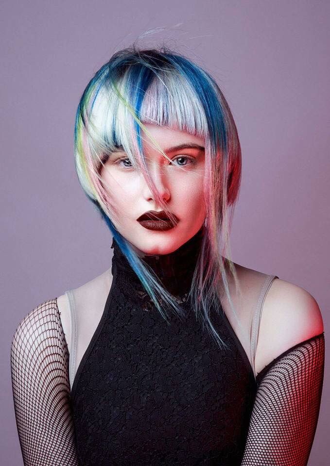 Jellyfish in the style of a bob haircut