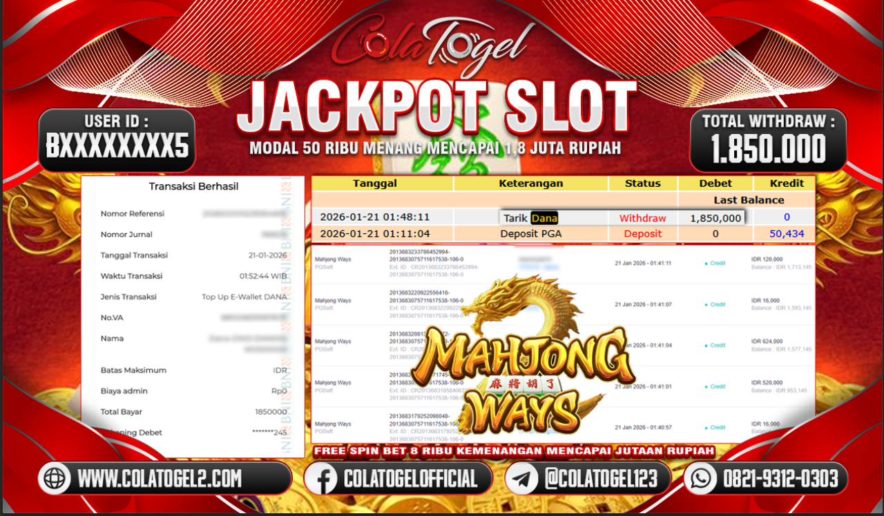 JACKPOT SLOT GACOR!!