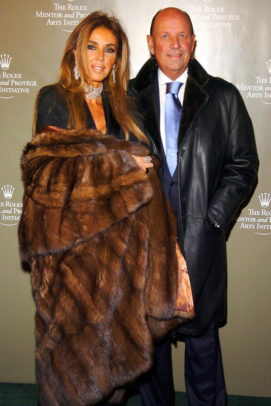 Nina-Stevens,-Patrick-Heiniger-(CEO-of-Rolex-SA)-ROLEX-Mentor-and-Protege-Arts-Initiative-Gala-Decem