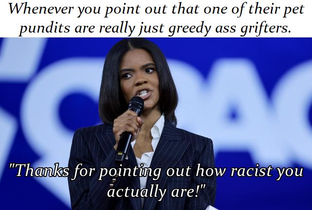 candance owens black grifters racist you actually are