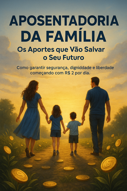 Capa do Livro Aposentadoria da Família