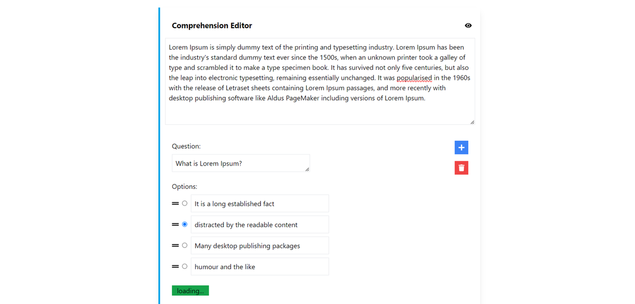 Form Builder Preview
