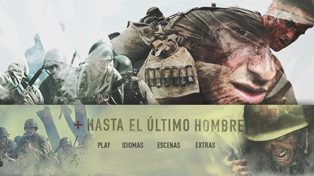 1 - Hasta el Último Hombre [2016][DVD9 Full][Pal][Cast/Ing][Sub:Cast][Bélico]