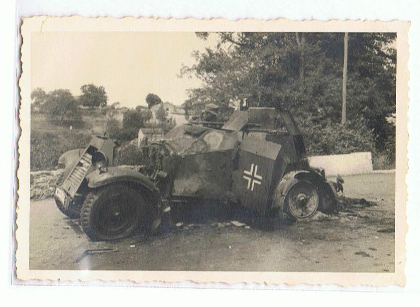 Gefechtsschaden Kübelwagen II. WK