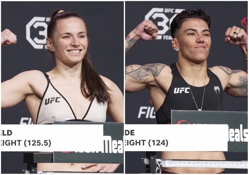 Кантар преди UFC Fight Night: Андраде - Бланчфийлд 