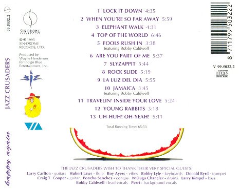 Jazz Crusaders - Happy Again (1995) Lossless+MP3