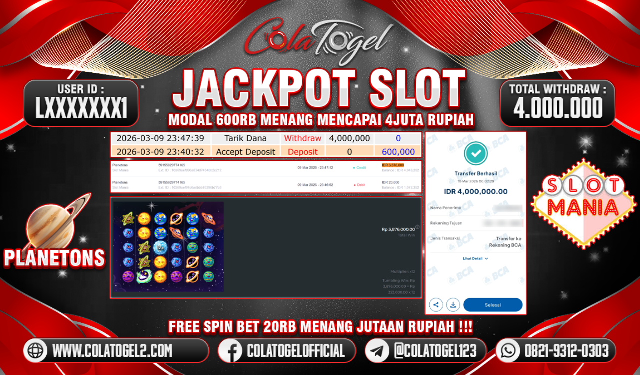 JACKPOT SLOT GACORR!!