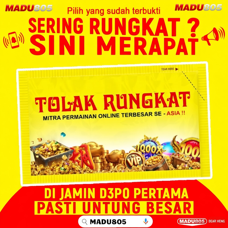 MADU805 : Akses Daftar Akun Pro Berlimpah Uang Tunai