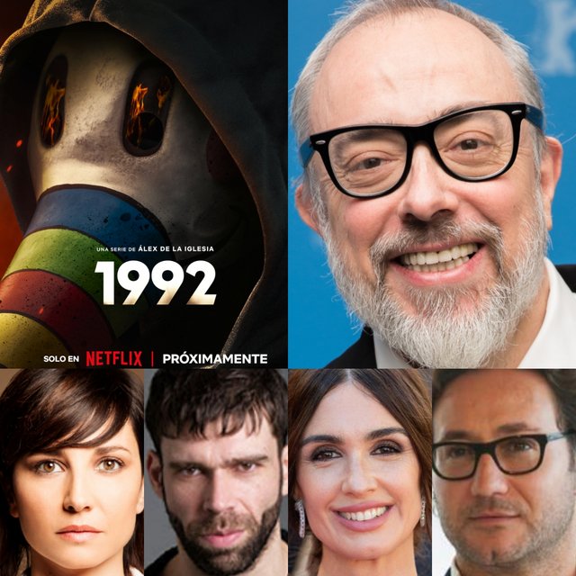 LA SERIE “1992” EN RODAJE CON MARIAN ÁLVAREZ, FERNANDO VALDIVIELSO, PAZ VEGA Y CARLOS SANTOS