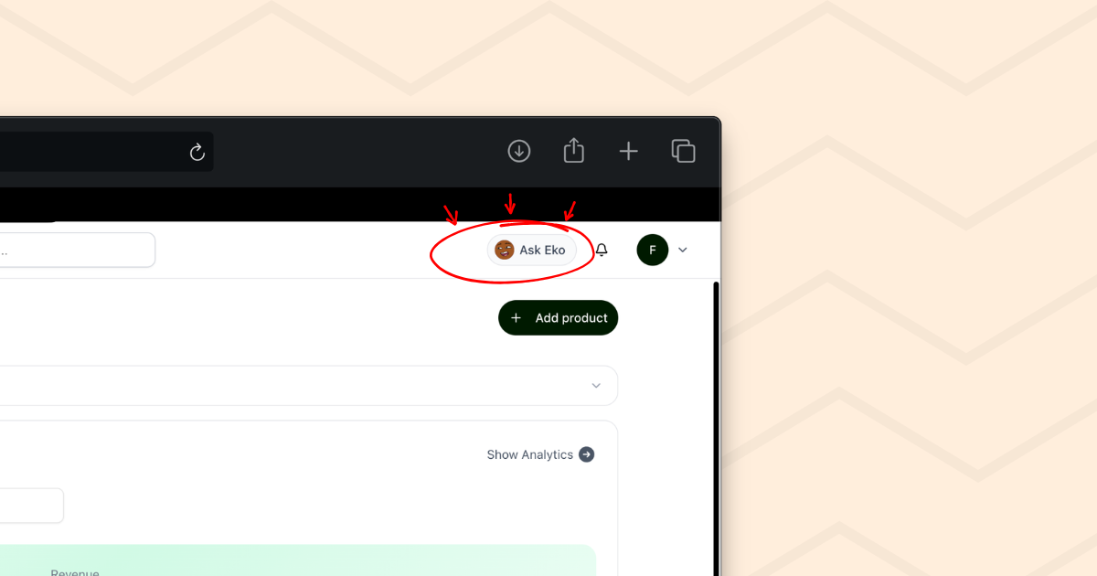Eko's interface