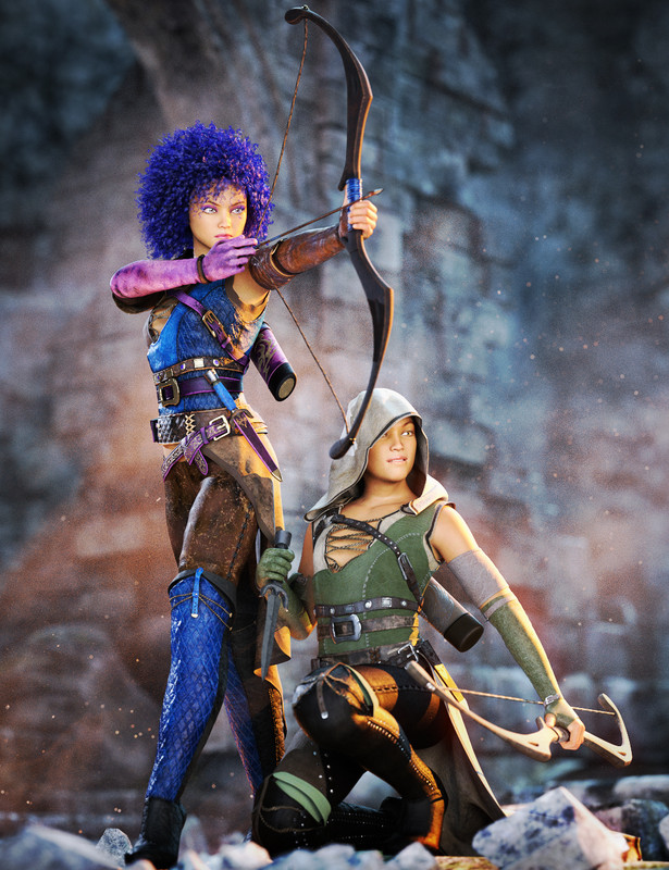 dForce Ember Skies Outfit Textures dForce Ember Skies Outfit Textures