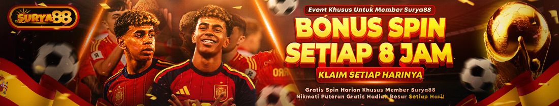 EVENT BONUS SPIN SURYA88
