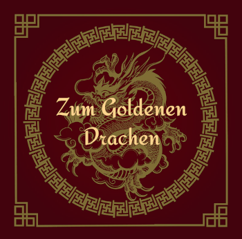 Goldener Drache