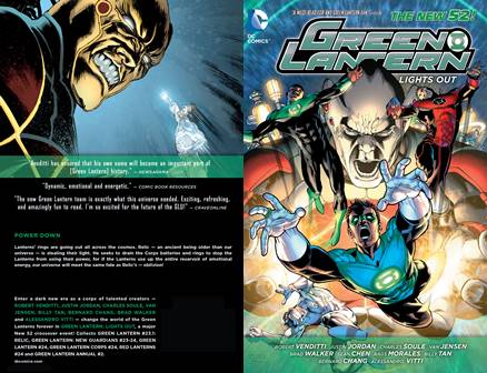 Green Lantern - Lights Out (2014)