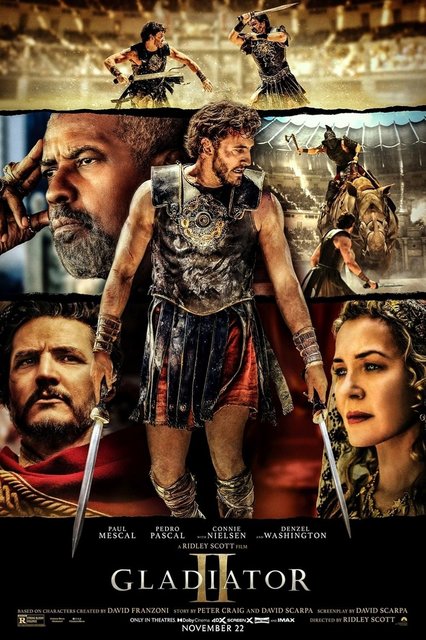 Gladiator II (2024) Dual Audio Hindi HDTS-Rip x264 AAC 1080p 720p 480p Dwonload